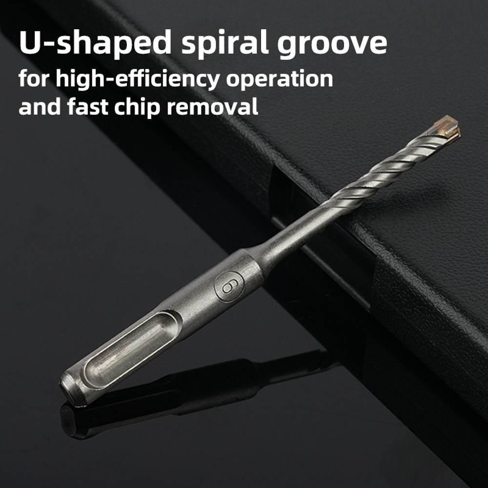 Бур по бетону Deli YS EDH-YCZ11006-E1, 6x110 мм, X-Tip, SDS-PLUS - 8 Бур по бетону Deli YS EDH-YCZ11006-E1, 6x110 мм, X-Tip, SDS-PLUS - 8