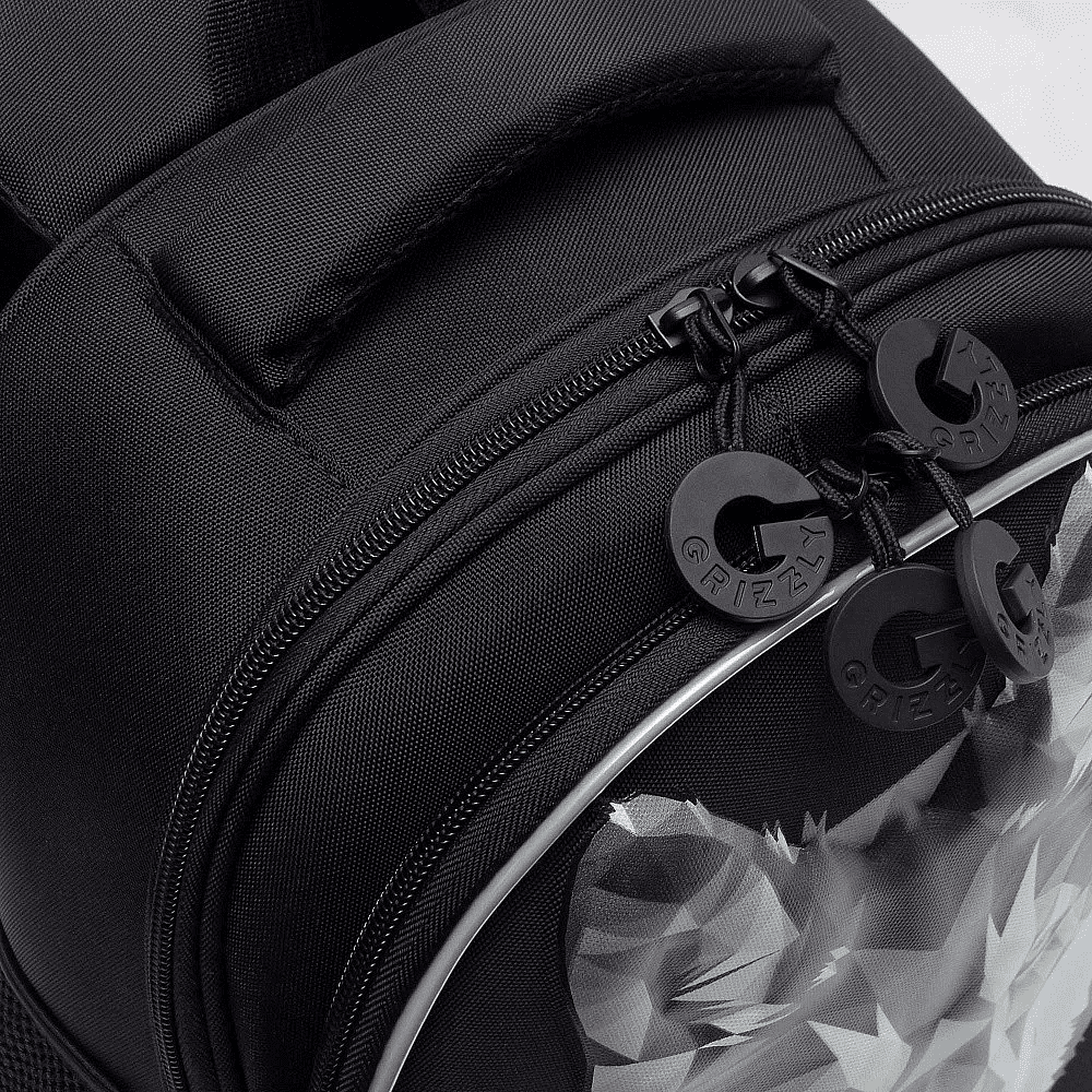 Рюкзак школьный "Greezly", серый - 7