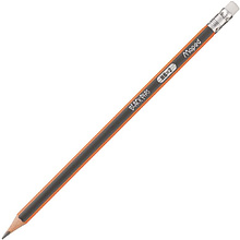 Набор карандашей простых Maped "Black Pep's", HB, с ластиком, черный (965126)