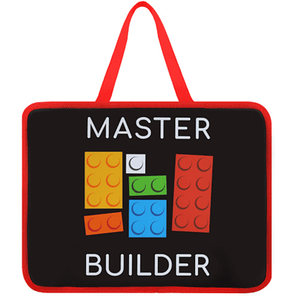 Папка для тетрадей "Master builder", 26х33 см, черный, красный