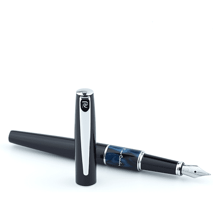 Ручка перьевая "Pierre Cardin LIBRA", F, синий, черный - 7