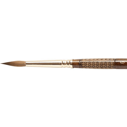Кисть "Escoda Reserva 1212", колонок, круглая, №6 - 2 Кисть "Escoda Reserva 1212", колонок, круглая, №6 - 2