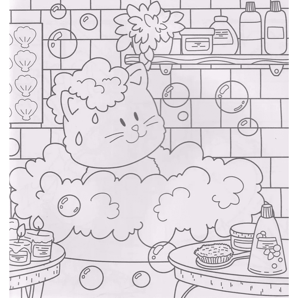 Раскраска "Уютная раскраска. Забавные животные" - 2