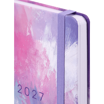 Ежедневник датированный "Pastel" на 2027 год, А5, 320 страниц, линейка, разноцветный - 3