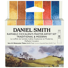 Краски акварельные Daniel Smith "Raffaele Ciccaleni's Master Artist Set "Traditional & Modern", 6 цветов, тубы