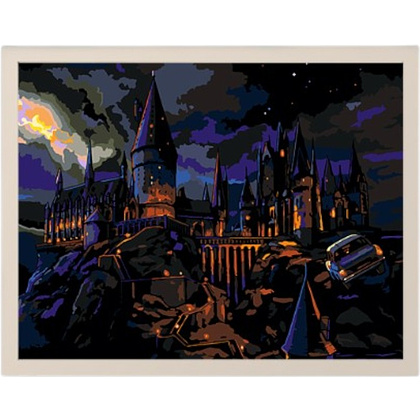 Картина по номерам "Гарри Поттер. Замок Хогвартс" Картина по номерам "Гарри Поттер. Замок Хогвартс"