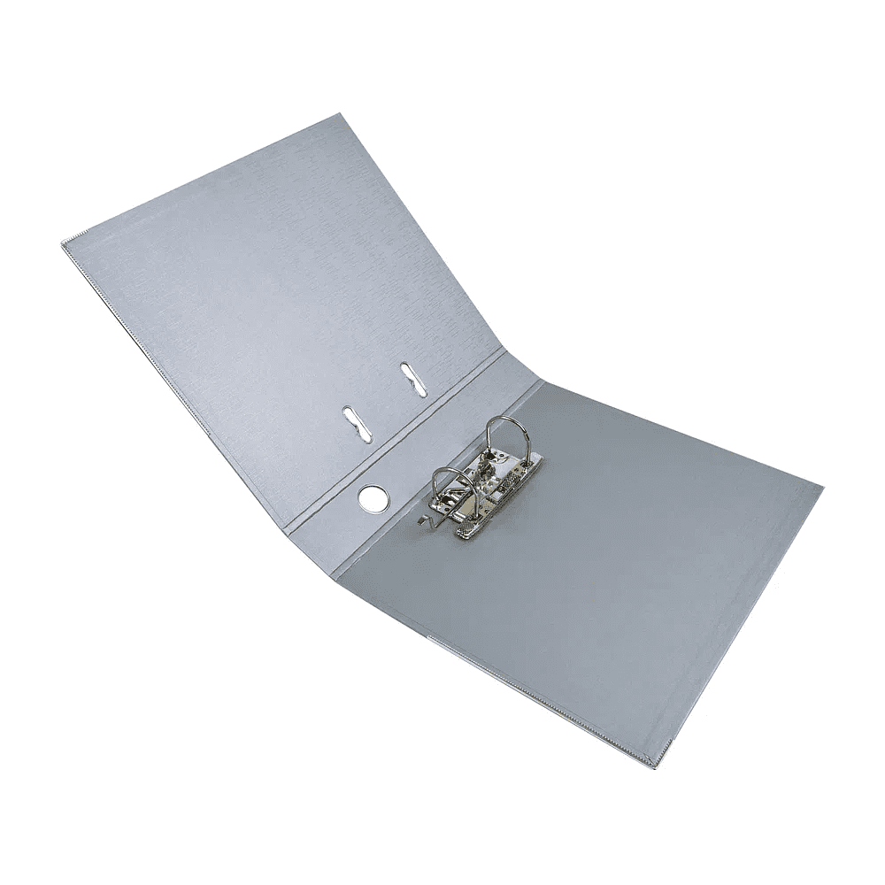 Папка-регистратор "Yesli:", А4, 50 мм, ПВХ, серый - 4