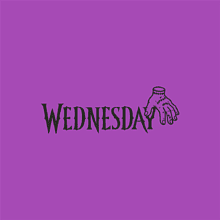 Несессер для путешествий "Wednesday. Hand", фиолетовый