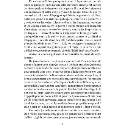 Книга "Три мушкетера. Les Trois Mousquetaires" (франц.яз.), Александр Дюма - 6