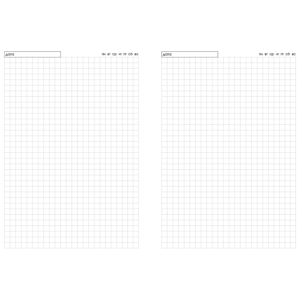Ежедневник недатированный "Creator. Blossoms", A5, 128 листов, бордовый - 2