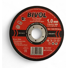 Круг отрезной по металлу BIVOL T41-115х1,0х22,2 мм