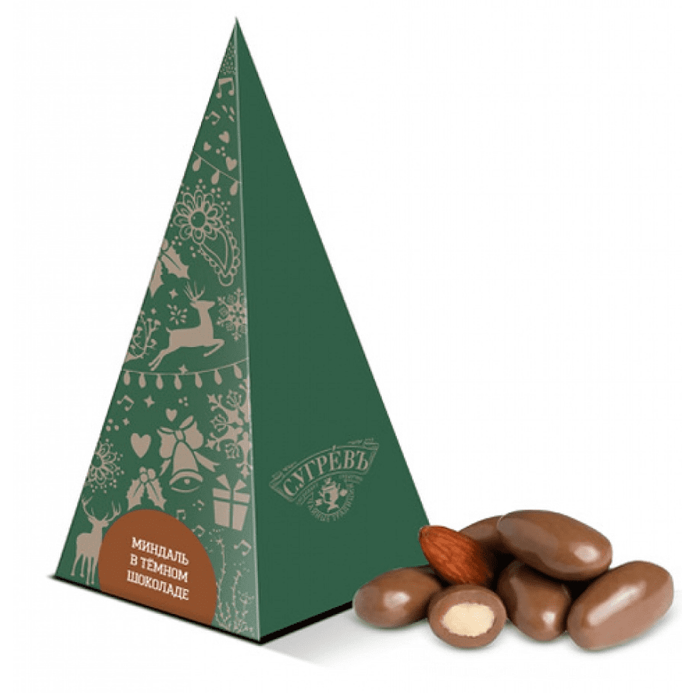 Драже "Елка с миндалем", 40 г