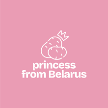 Чехол для карт "Princess from Belarus", натуральная кожа, разноцветный