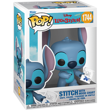 Фигурка Funko POP! Лило и Стич: Стич с рисунком настроения - 2