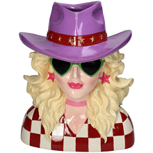 Ваза "Cowgirl", разноцветный