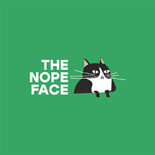 Косметичка «The nope face», зеленый