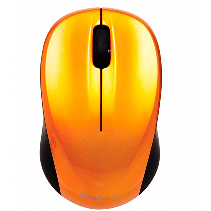 Мышь Verbatim 49045, беспроводная, 1600 dpi, 3 кнопки, оранжевый - 3