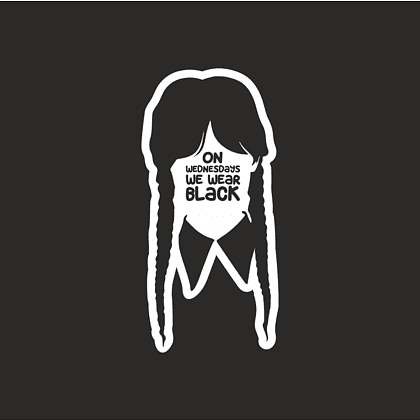 Блокнот «We wear black», А6, черный - 2