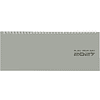 Планинг датированный "Grey style" на 2027 год, 285x112 мм, 128 страниц, серый - 2