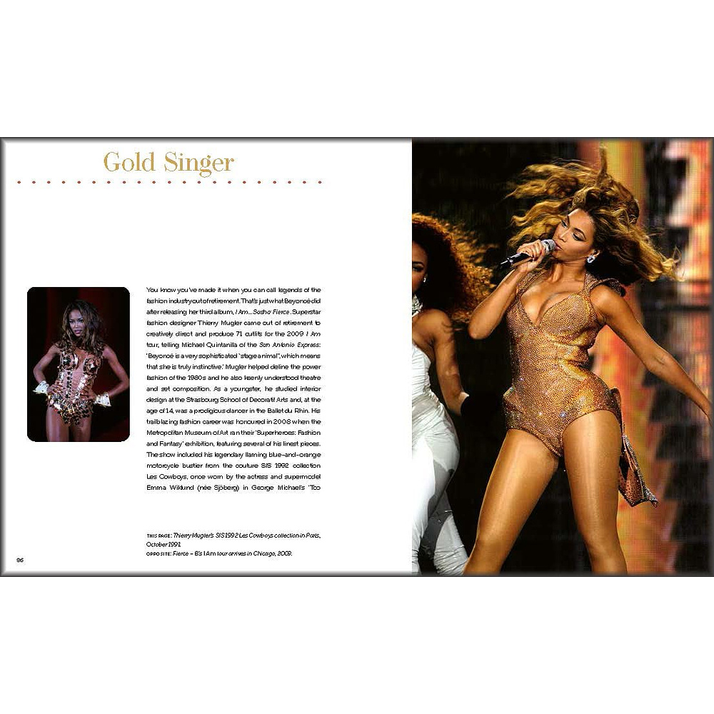 Книга на английском языке "Beyonce and the Clothes She Wears", Newman T.  - 5