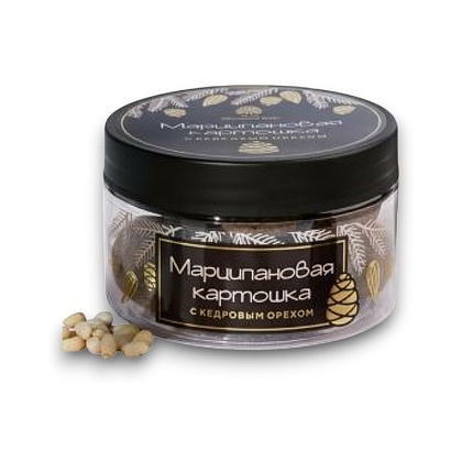 Конфеты "Сибирский кедр", кедровая картошка, 160 гр.