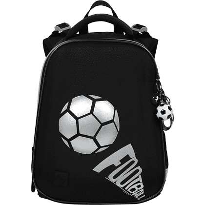 Рюкзак школьный "ERGO First Football style", черный