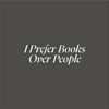 Кофер металлик «I prefer books over people», стальной - 2