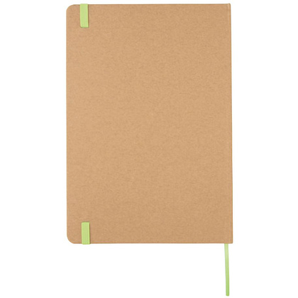 Блокнот "P773.957", А5, 72 листа, линейка, коричневый, зеленый - 4