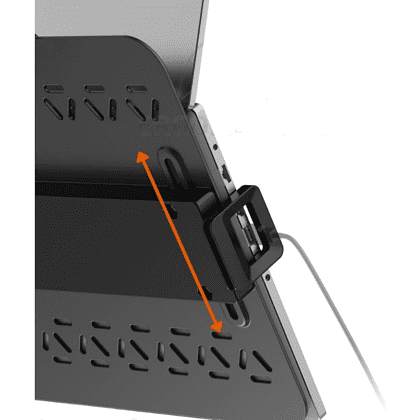 Крепление для ноутбука Lapter SILVER, серебристый - 4 Крепление для ноутбука Lapter SILVER, серебристый - 4