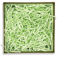 Наполнитель бумажный, гофрированный, 3 мм, 50 г, мятный