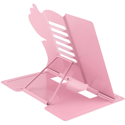 Подставка для книг "Mq Unicorn", металл, розовый - 4