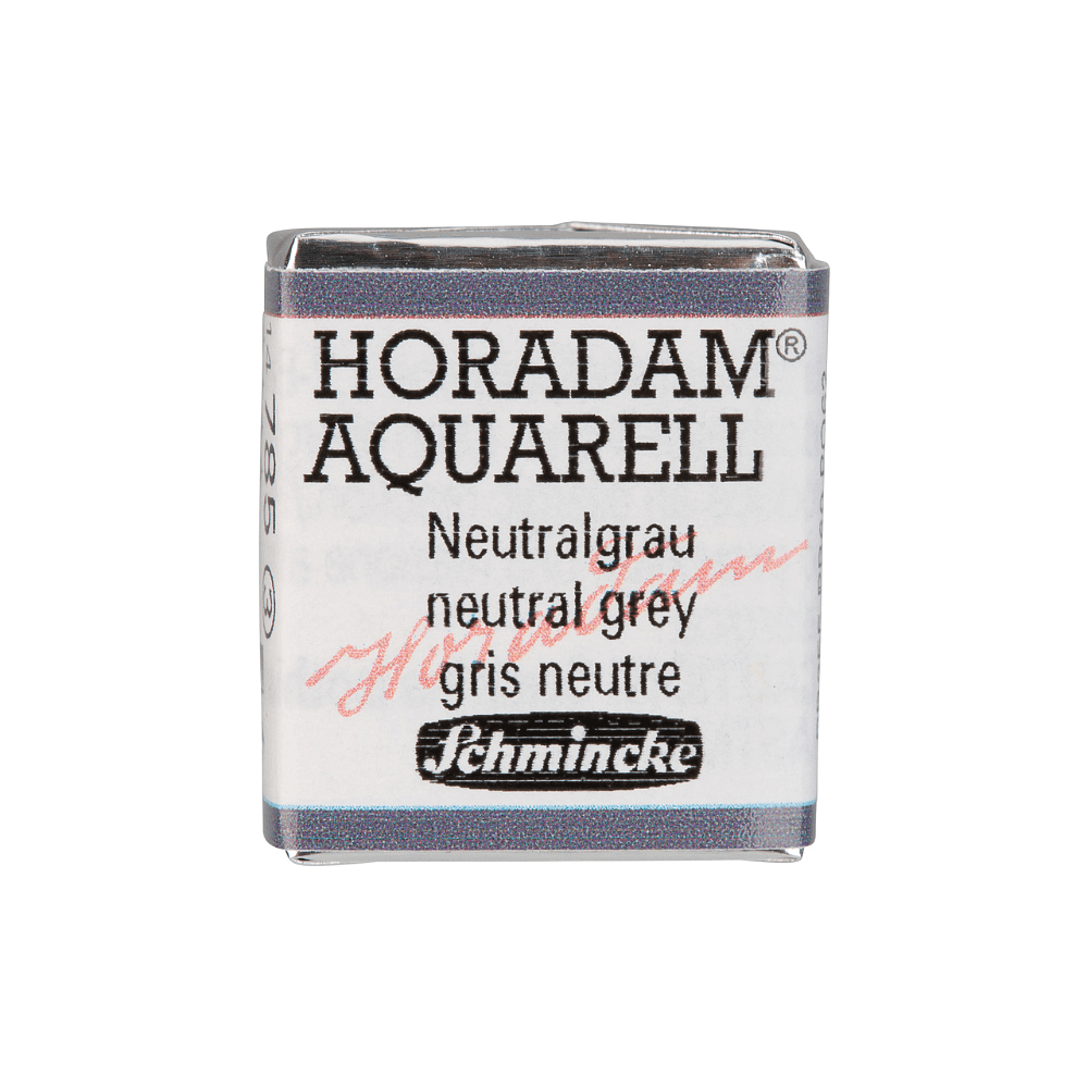 Краски акварельные "Schmincke Horadam", 785 нейтральный серый, полукювета