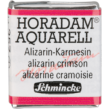 Краски акварельные "Schmincke Horadam", 357 ализарин малиновый, полукювета