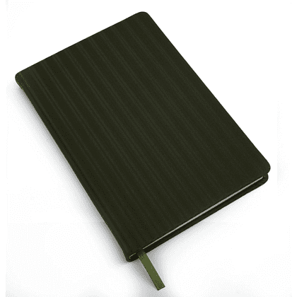 Книга записная "Stripes", А5, 128 листов, клетка, черный - 3