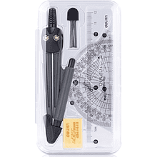 Набор для черчения "Deli 79524", 7 предметов, ассорти
