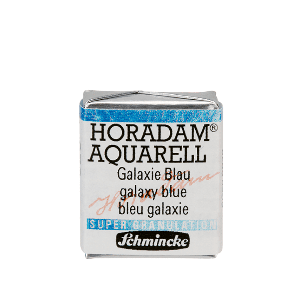 Краски акварельные "Schmincke Horadam", 973 синий galaxy, полукювета