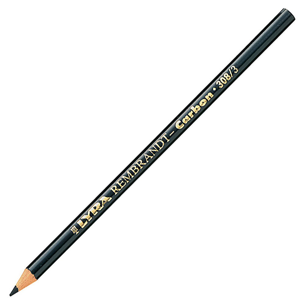 Уголь-карандаш "Rembrandt Carbon" обезжиренный, средний, HB, черный