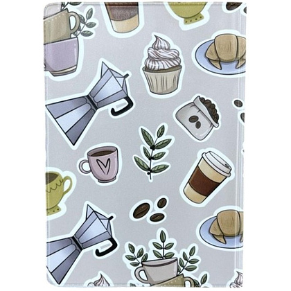 Обложка для паспорта "Coffee", ПВХ - 2