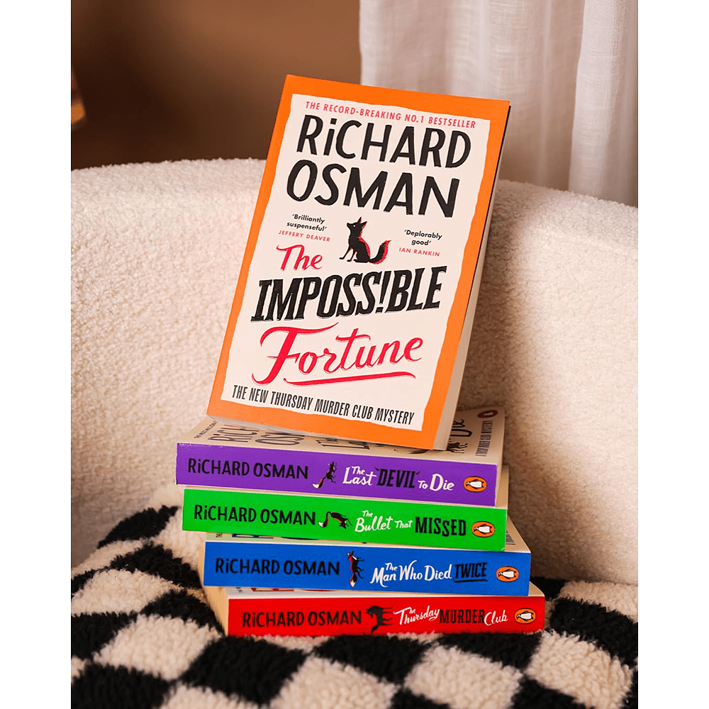 Книга на английском языке "The Impossible Fortune", Richard Osman - 6