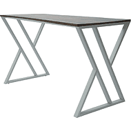 Стол письменный ALLERD GEON, белый муар, Австралийское дерево