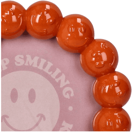 Фоторамка "Smiley", 10х10 см, полирезина, оранжевый - 4