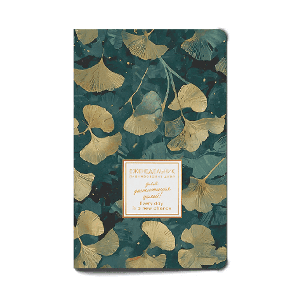 Еженедельник недатированный "Memory. Dream", А5, 48 листов, зеленый