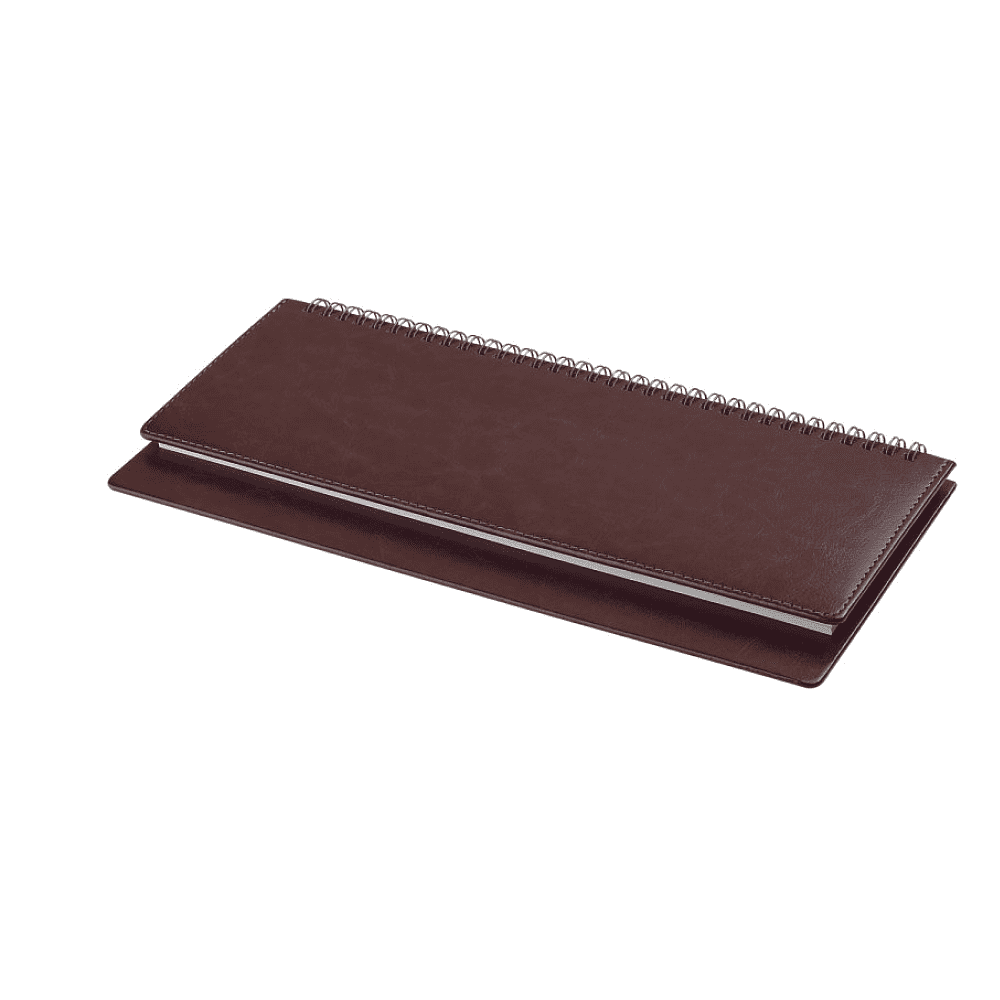 Еженедельник датированный "Sidney Nebraska" 2026, коричневый