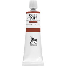 Краски масляные Renesans "Oils for art", 80 марс оранжевый, 60 мл, туба