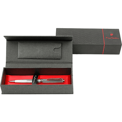 Ручка шариковая "Pierre Cardin Shine", 0.9 мм, серебристый, стержень синий - 6