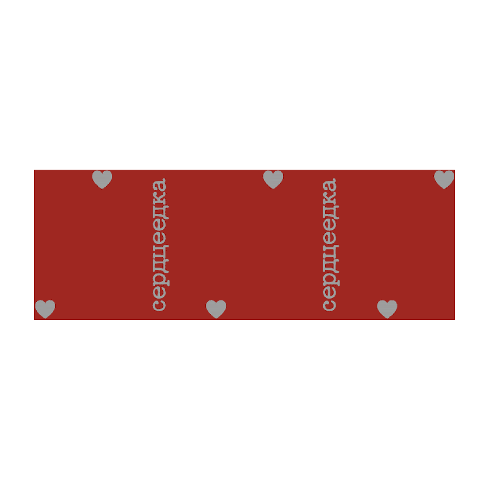 Термостакан "Сердцеедка", металл, 400 мл, красный - 2