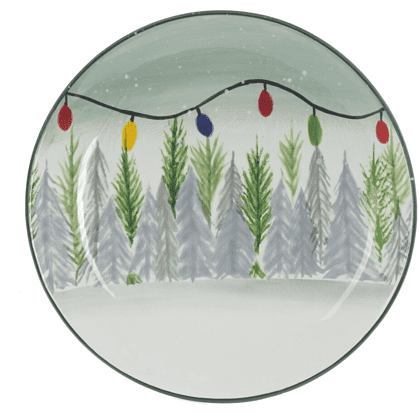 Тарелка керамическая "Сказочная пора", 23.5 см, разноцветный