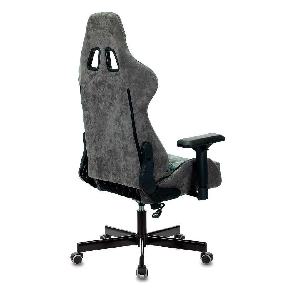 Кресло игровое Бюрократ "VIKING 7 KNIGHT", металл, ткань, черный - 12