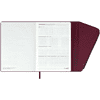 Ежедневник недатированный "Спилок Делавэ", А5, 320 страниц, бордовый - 3