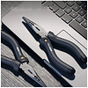 Длинногубцы Deli HS EHT2106, 160 мм, Soft Touch, черный - 5
